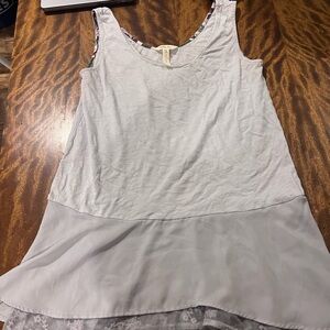 Matilda Jane Women’s Tank with Lace Detail